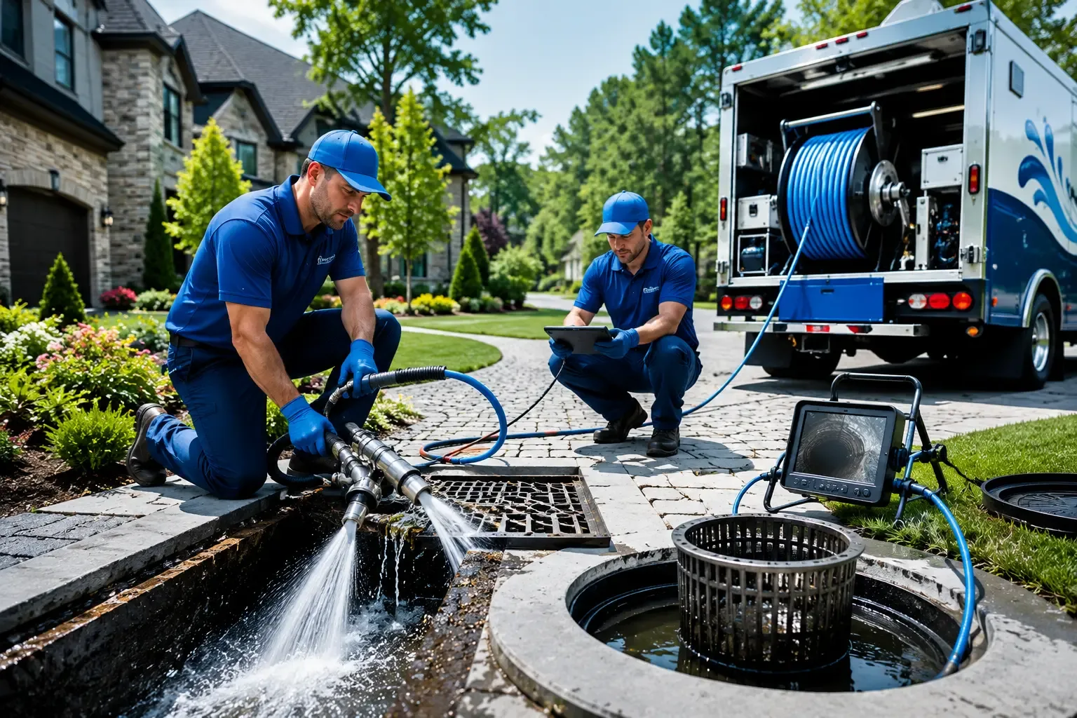 Local outdoor drain cleaning professionals in Bensenville, IL